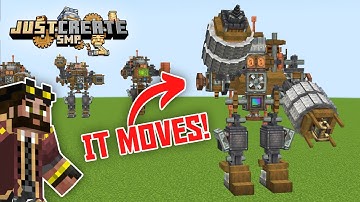 I built moveable GIANT MECHS in Minecraft Create Mod! [#36]