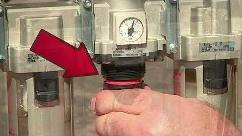 Filter Regulator Lubricator Unit Proper Connection & Setup Demo - Reed Manufacturing