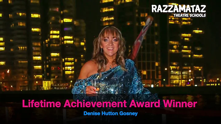 Lifetime Achievement Award Winner 2020 | Denise Hutton Gosney | Razzamataz Theatre Schools LTD