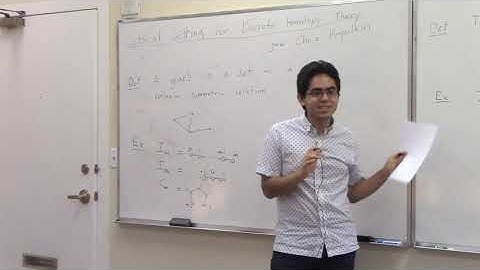 Daniel Carranza: Cubical Setting for Discrete Homotopy Theory