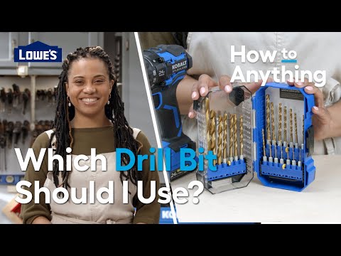 Which Drill Bit Should I Use? | How To Anything @lowes