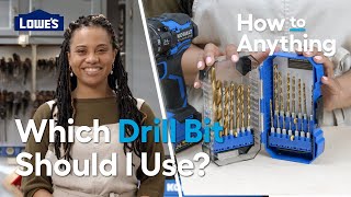 Which Drill Bit Should I Use? | How To Anything