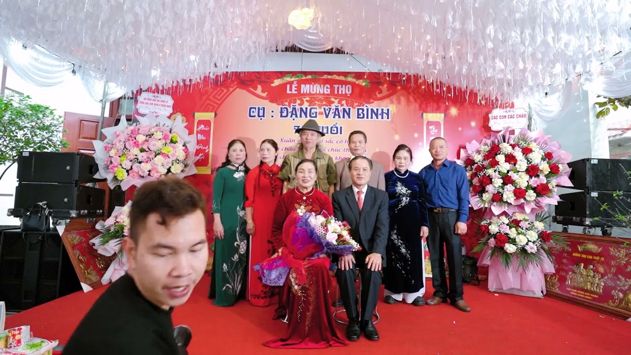 LỄ MỪNG THỌ CỤ ĐẶNG VĂN BÌNH 70 TUỔI