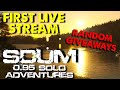 First time live streaming  scum 095 solo adventures