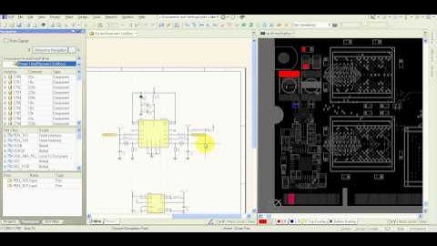 Altium Designer Tutorial - Nets / Components browsing / probing in schematic and PCB