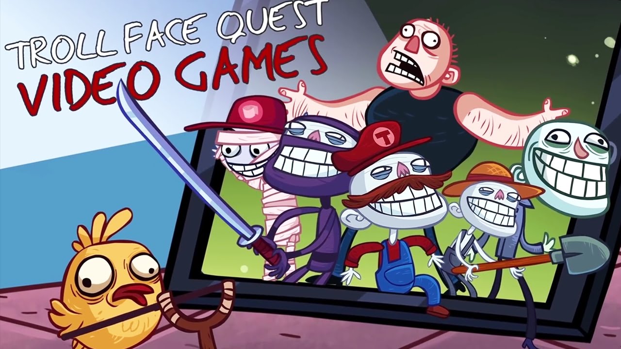 Troll Face Quest Video Games - All Levels Walkthrough - Youtube