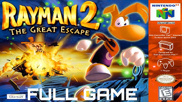 Rayman 2: The Great Escape (N64) 100% Walkthrough – Secrets & Full Playthrough 4K 60fps