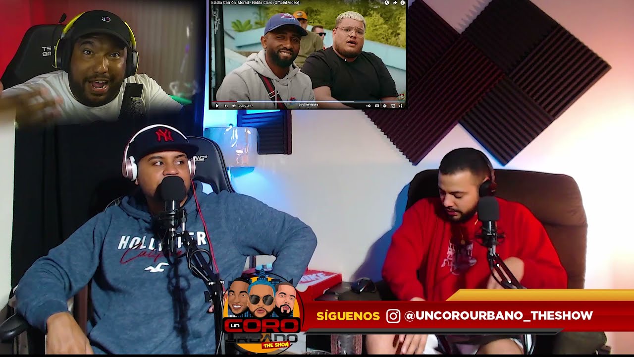 Eladio Carrion x Morad - Habla Claro [REACNALISIS] Mas Claro que el Agua 💦