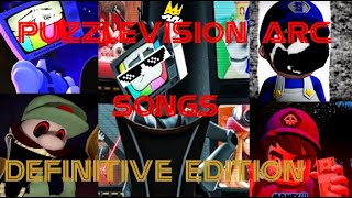 All puzzlevision songs (DEFINITIVE EDITION) @SMG4