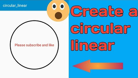 Create a circular linear in your app in sketchware| Lighting Knowledge|