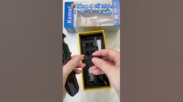 ✨ Tông đơ KM-1556 – Chấn viền chuẩn salon!