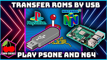 HOW TO TRANSFER GAMES TO YOUR RASPBERRY PI VIA USB  | RETROPIE EMULATION STATION | PS1 N64 SNES