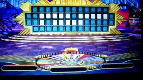 Wheel of Fortune 2nd Edition PC Run Game 8 Part 1