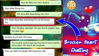 Brocken Heart Touching Chatting On Whatsaap | #Shorts #Brocken_Heart