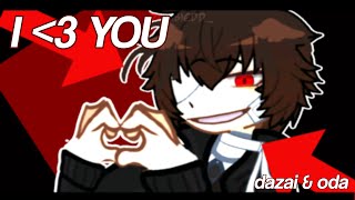Fw I Heart You. Beast Oda And Dazai.