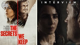 Noomi Rapace & Joel Kinnaman Interview on the war drama The Secrets we Keep