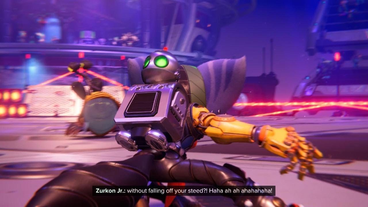 Ratchet & Clank Rift Apart Zurkon Jr's Challenges RatchetPS5 PS5