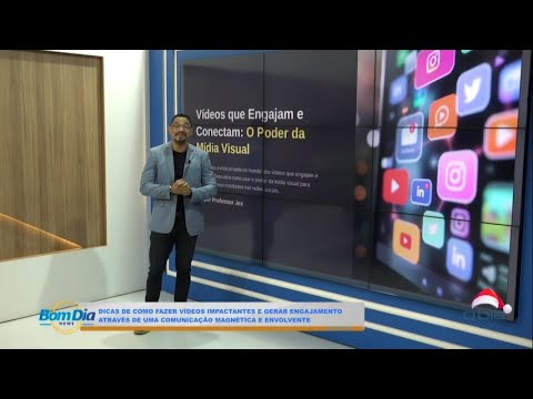 Dicas Jex: Vídeos, engajamento, conexão e poder da mídia visual 18 12 2024