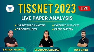 TISSNET 2023 | LIVE Paper Analysis | Complete Paper Discussion and Solution