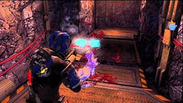 Dead Space 2 online multiplayer match on map Titan Mines [PS3]