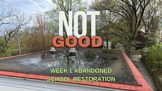 How bad can it really be? Damage control. Abandoned School Renovation Episode 3. screenshot 3