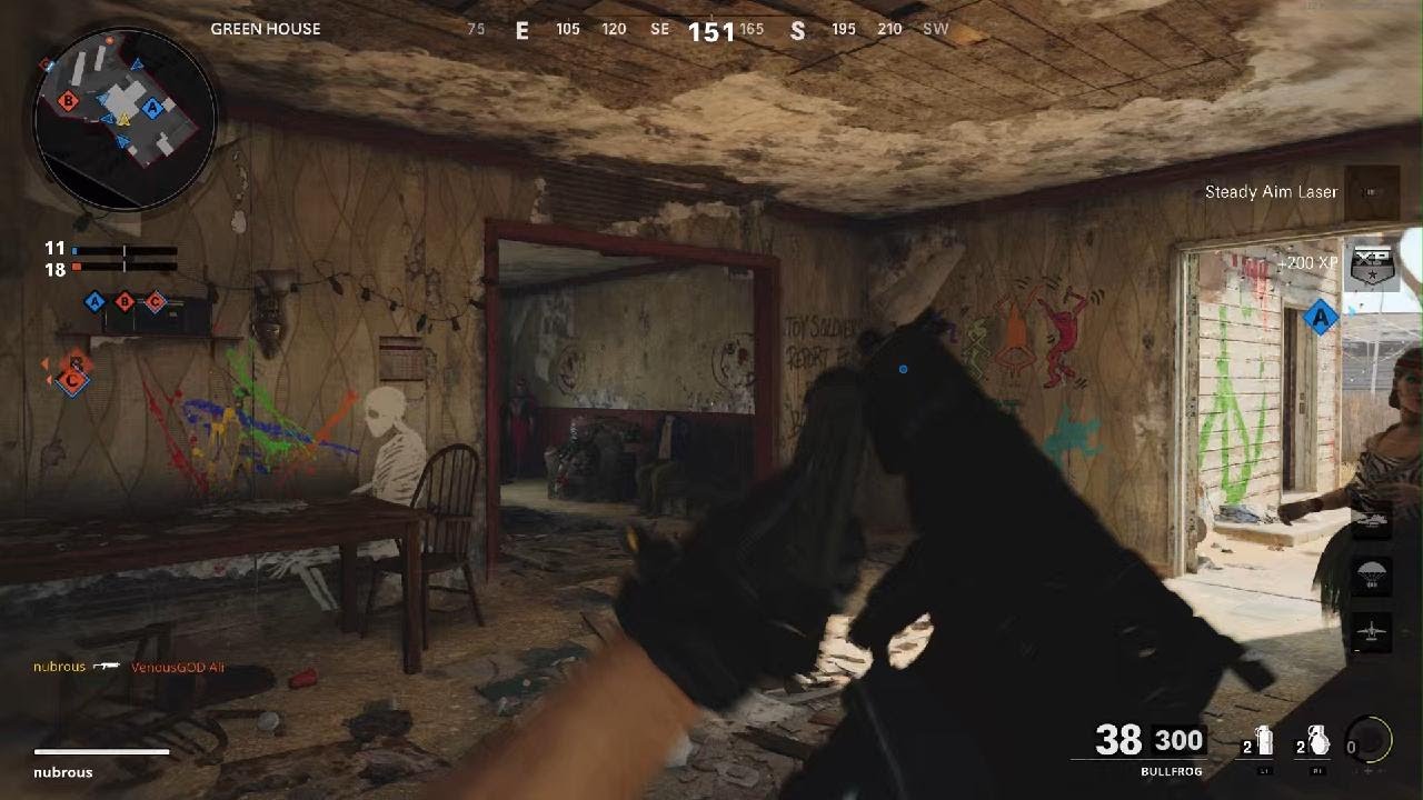 Call of Duty Black Ops Cold War 9 kills using bullfrog submachine gun in Nuketown map (PS5)