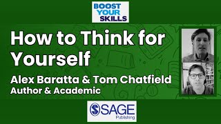 How to think for yourself with Alex Baratta & Tom Chatfield