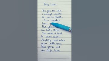 Thumbnail of Miley Cyrus - Easy Lover (Lyrics) #easylover #miley #mileycyruse  #lyrics