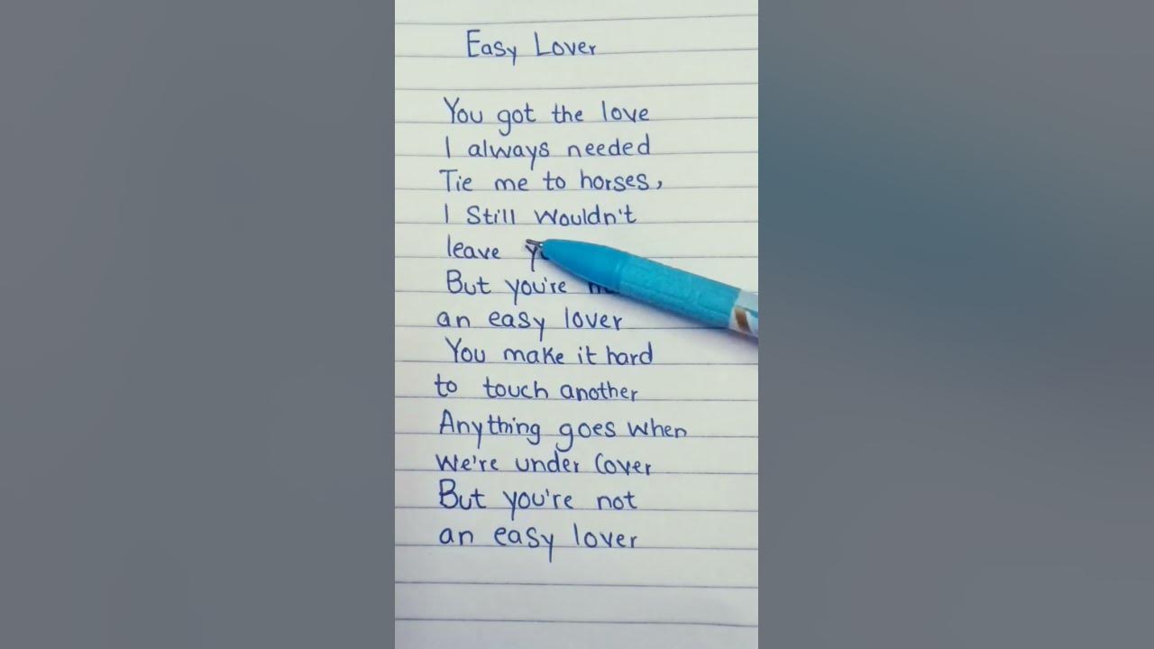 Miley Cyrus - Easy Lover (Lyrics) #easylover #miley #mileycyruse  #lyrics