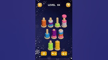 Nut Sort | Color Puzzle Games 2025 | Level 84 | Mobile Games
