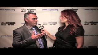 2013 MPAC Media Awards- Emad Burnat, Director of "5 Broken Cameras" on the Red Carpet