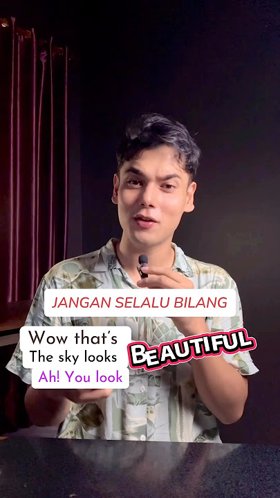 Jangan Selalu Bilang Beautiful ! #bahasainggris #belajarbahasainggris #fypage #fypシ゚viral #english