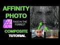 Affinity Photo Composite (Face in The Forrest)