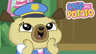 Chip and Potato | Police Pug Chip (Full Episode) | Cartoons For Kids | Watch  on Netflix #shorts