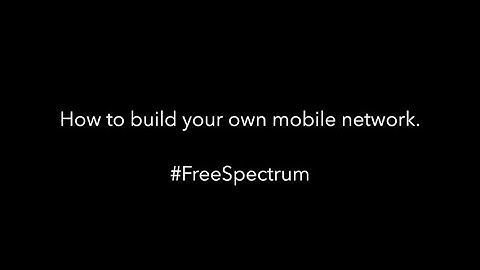 #FreeSpectrum for DIY Mobile Networks