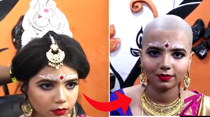 Head shave of bride | #shorts #headshave