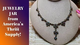 JEWELRY JAR from America's Thrift Supply & Estate Sale Jewelry Collection!