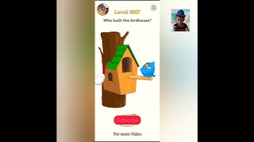 DOP 2 | Delete One Part 2 Level 1387 Who built the birdhouse #dop2 #gameplay #androidgames #shorts