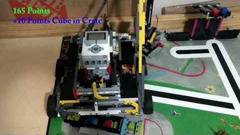 FLL Replay 510 Points, Robot in 1 week