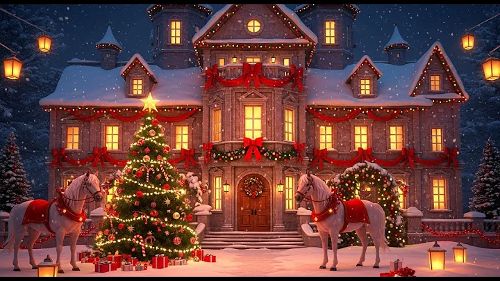 🎄 Enchanted Christmas Journey – 4K Trains, Carriages & Magical Towns 🚂❄️