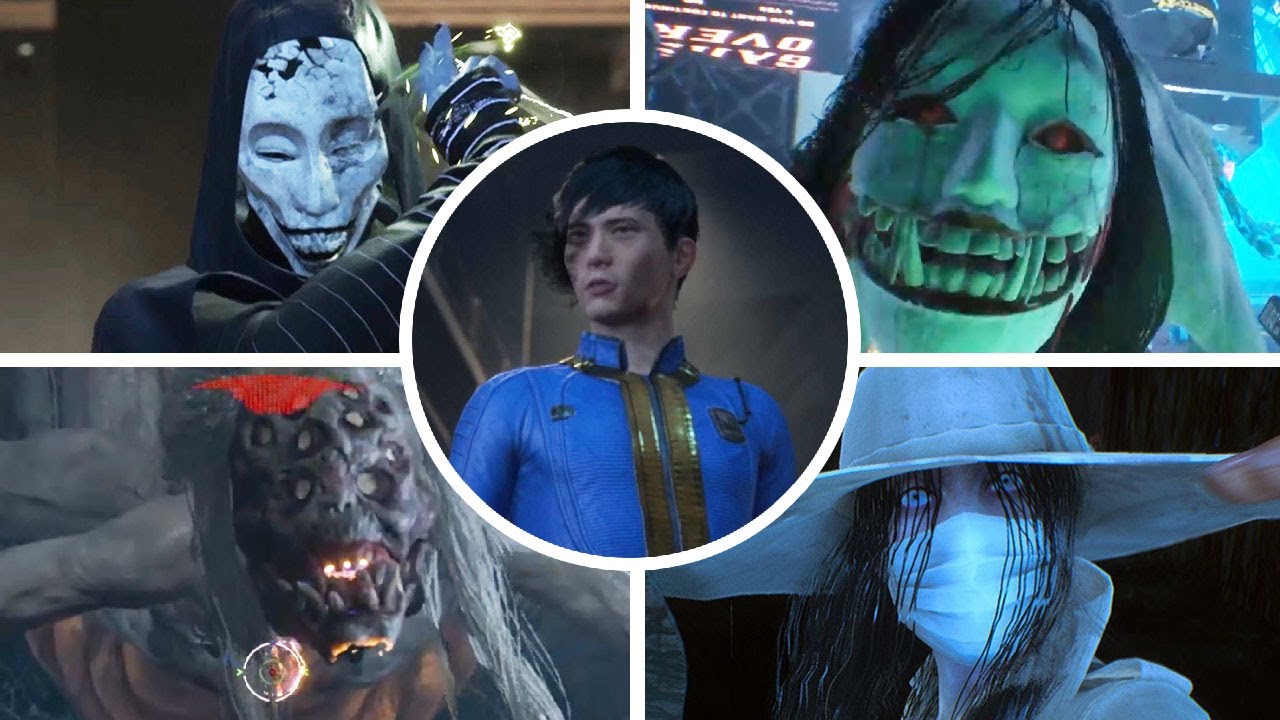 Ghostwire: Tokyo - All Boss Fights | 1080P 60FPS