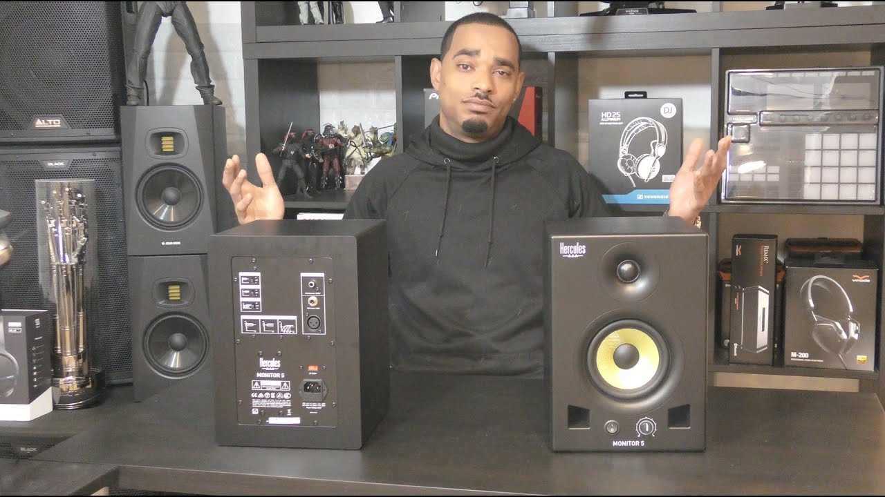 Review 5 Speaker - Hercules Monitor YouTube