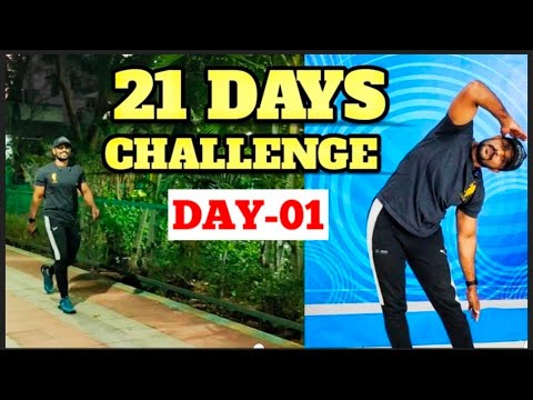 DAY -01 | 21 Days Challenge for Why ? Warm  Up, Walking and Cool Down Stretch | RD Fitness | Tamil