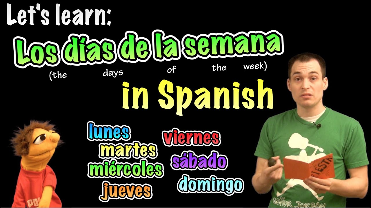 Days of the Week in Spanish -- an Easy Way to Learn All the Days in Spanish