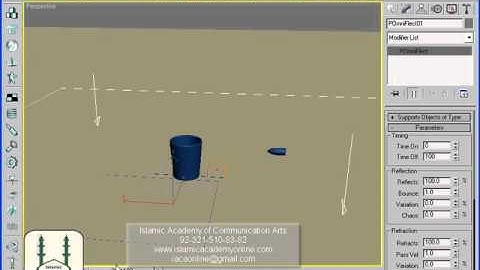 3D MAX - Urdu Tutorial Series - Lightning 12