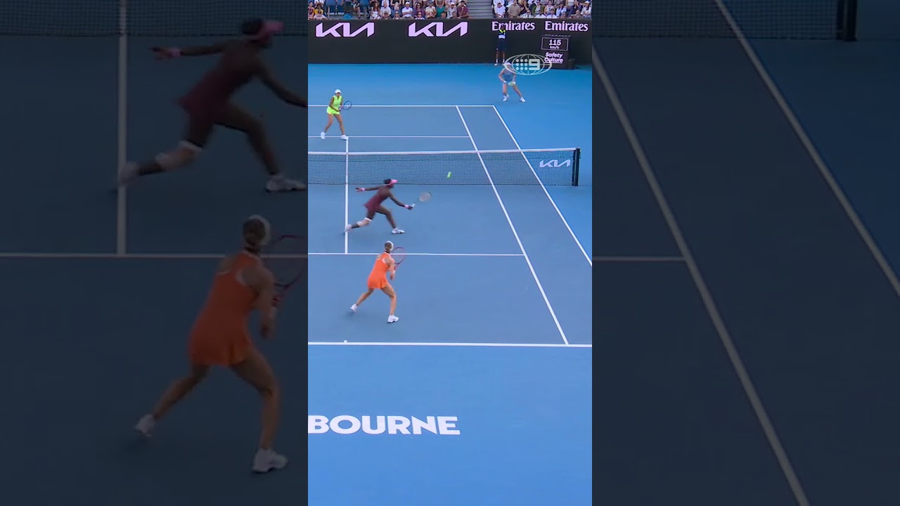Is this the doubles point of the tournament? 🤯 