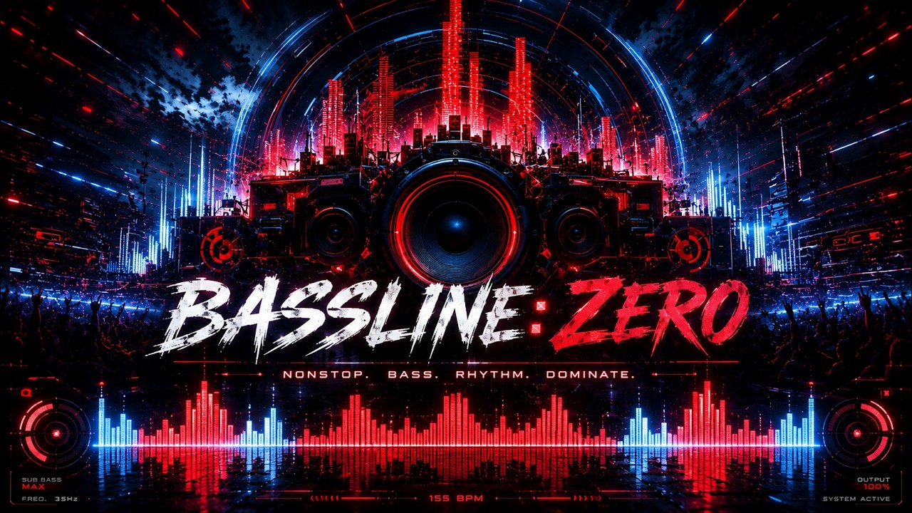 BGM】BASSLINE : ZERO【Hardcore】 - YouTube