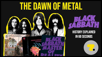 The Dawn of Heavy Metal - BLACK SABBATH (History explained in 60 seconds) r/videoessay collaboration