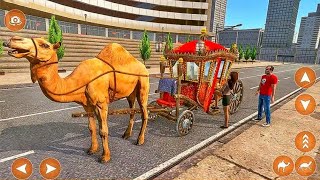 CAMEL TAXI CITY & DESERT TRANSPORT | 🐪🐫 CAMEL PASSENGER DRIVING GAMES screenshot 3