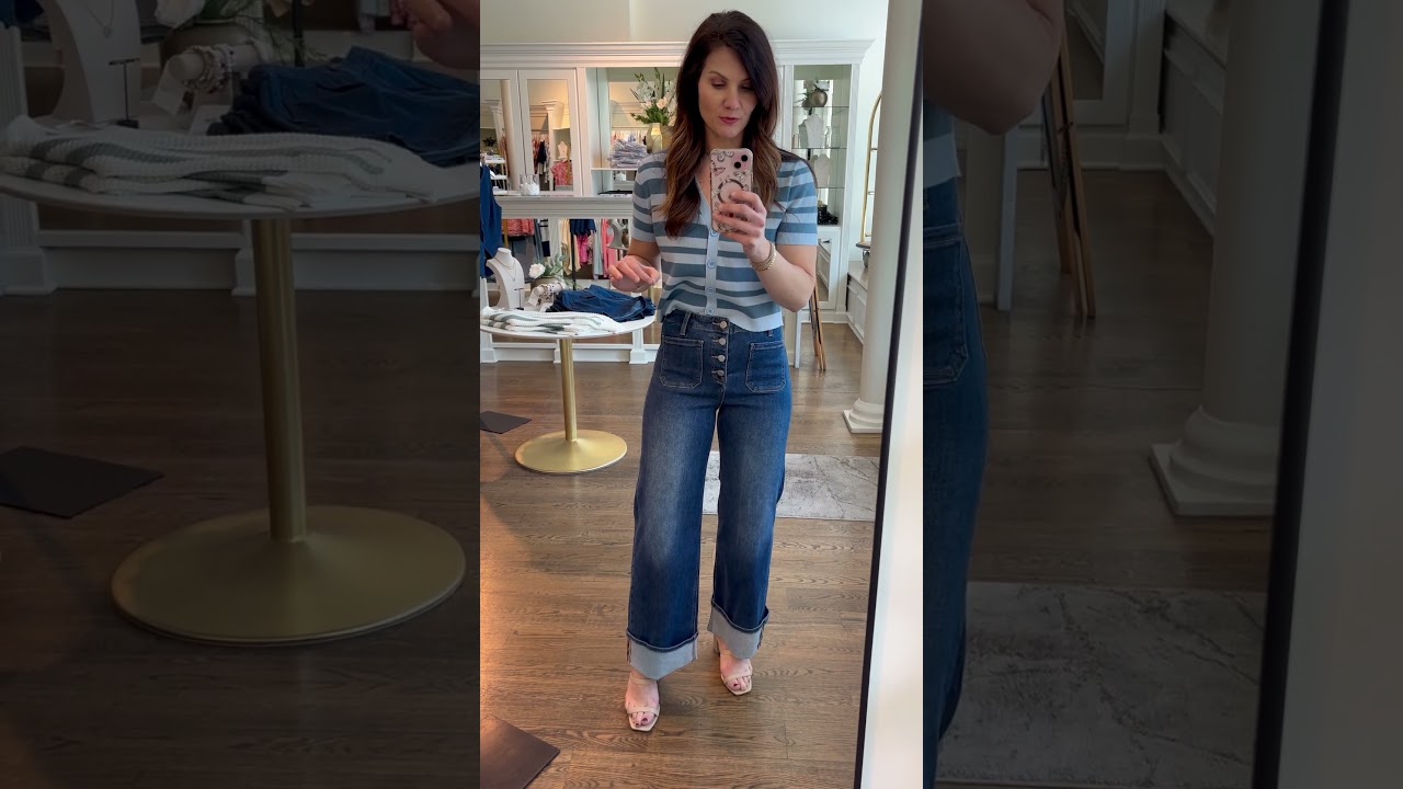 New RISEN Denim Jeans Try-on for Women 40+  